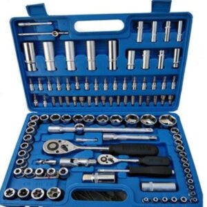 Trusa Chei Combinate, 108 Piese, Chei Tubulare cu Clichet 01200BSL