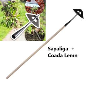 Sapaliga Multifunctionala + Coada de Lemn, Pentru  Scos Buruieni si Afanarea Pamantului