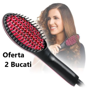 Oferta 2 Perii de Par Ceramica Simply Straight Artifact, Pentru Uscat si Indreptat Parul