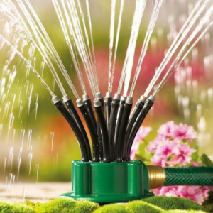 Aspersor 360 de grade cu Furtunuri Flexibile Ajustabile Pentru Gradina