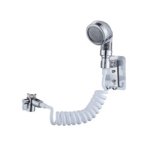 Extensie dus cu Para Furtun flexibil si suport de perete pentru robinet de chiuveta sau cada