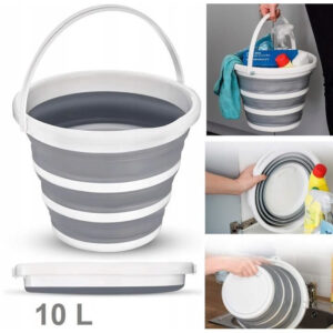 Galeata Pliabila din Plastic, Capacitate 10 Litri 0280