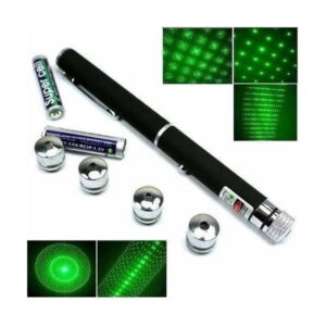 Laser cu Efect 3D Verde, Metalic, Tip Pix, cu Multiple Capete