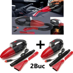Oferta 2 Bucati x Aspirator Auto 12V Vacuum Cleaner