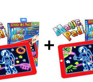 Oferta 2 Bucati x Tableta De Desenat, Magic Pad 8 efecte luminoase 0100ZD
