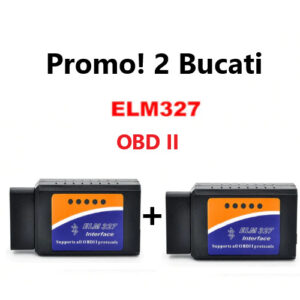 Oferta 2 Bucati x Tester Auto ELM 327 / Interfata OBD II diagnoza Bluetooth ( Obd2 )
