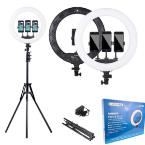 Lampa Circulara LJJ-45, Ring Light- Diametru , 45cm/18 Inch, LED, Trepied Extensibil,0500ZD