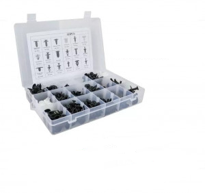 Oferta 2 Bucati x Trusa Clipsuri/Cleme Auto Universale, 415 piese