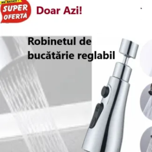 Prelungitor Flexibil Universal Pentru Robinet, Cap Rotativ 360°, ideal in Bucatarie