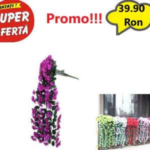 Ghirlanda Orhidee Curgatoare - Mov, Flori Artificiale, Flori Suspendate