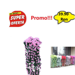 Ghirlanda Orhidee Curgatoare - Roz, Flori Artificiale, Flori Suspendate