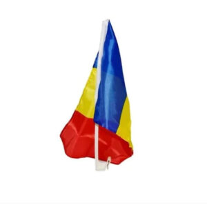 Stegulet Auto Romania, poliester, suport plastic, 30x45cm