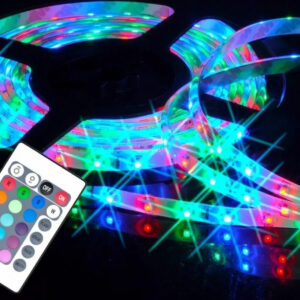 Banda LED Multicolor RGB 2835-48, 10 metri lungime