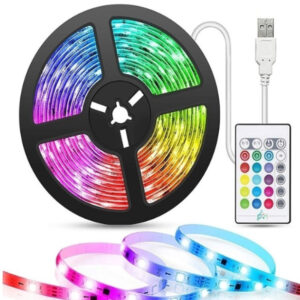 Banda LED Multicolor RGB cu USB, 5 metri lungime 0280