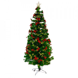 Brad artificial, cu intalatie si fibra optica,culoare verde, dimensiune 240cm , TP1014-240-BLAU