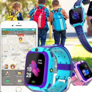 Ceas Inteligent Pentru Copii Albastru cu Urmărire GPS și Apeluri, Buton SOS 0500