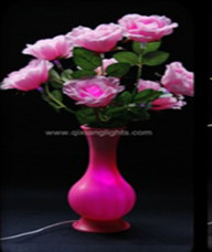 Decoratiune Vaza cu trandafiri, Veioza