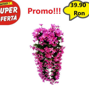 Ghirlanda Orhidee Curgatoare - Fuchsia, Flori Artificiale, Flori Suspendate