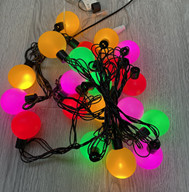 Instalatie XM20C Instalatie cu 20 Led-uri, pila cu 50cm, 5m Lungime, Interconectabila