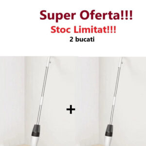 Oferta 2 bucati x Mop Multifunctional 2 in 1 cu Pulverizator, Laveta Microfibra, Spray cu rezervor 350ml