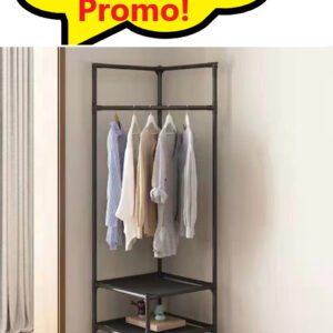 Organizator Multifunctional de Colt, cu 3 rafturi de organizare si suport umerase, BSL