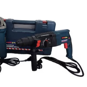 Trusa Ciocan rotopercutor si Polizor unghiular Werstil, 220V, set accesorii rotopercutor