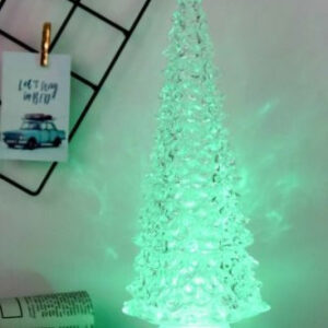 Decoratiune Craciun, Brad Luminos, LED, PE, vernil