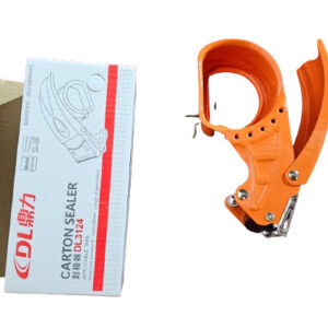 Dispenser Portocaliu, bandă 48mm DL3124, Suport pentru sigilarea cartonului Dispozitiv de etanșare pentru ambalaj pentru cutie