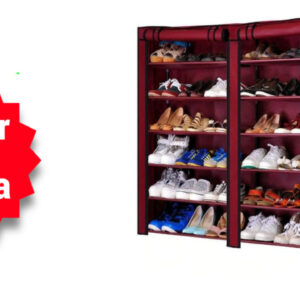 Dulap Organizator dublu textil pentru incaltaminte, 115 x 30 x 120 cm, 0550 SHB38