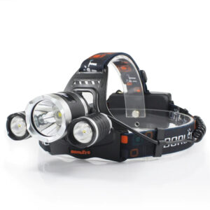 Lanterna frontala de cap cu 3 LED-uri Cree XML T6, 5000 lumeni, 0230 SHB38