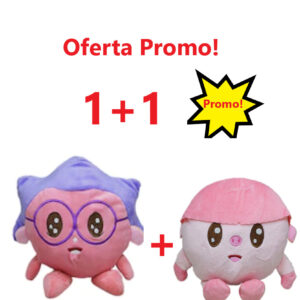 Oferta 2 Bucati Figurine Baby Riki din plus, Ariciul si Grohi