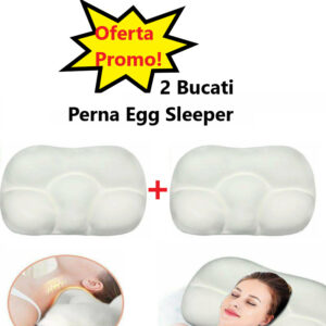 Oferta 2 Bucati x Perna Egg Sleeper Pentru un Somn Confortabil