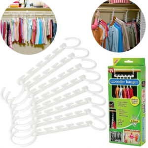 Set 8x Umerase Magic organizatoare haine, economisire 50% spatiu, Wonder hanger, 060 SHB38