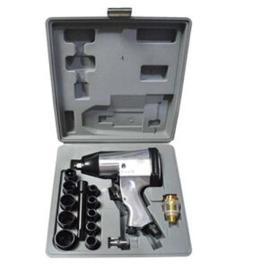 Set pistol pneumatic de impact si accesorii, 1/2", 6-8 bari, Multiple Accesorii
