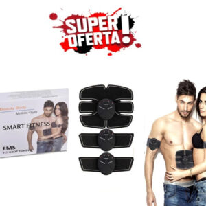 Smart Fitness, Aparat, Centura Electrostimulare Beauty Body, Mobile-Gym, 3 Piese, Abdomen, Maini, Picioare, 0150 SHB38