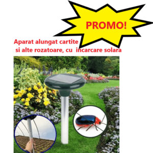 Aparat alungat cartite si alte rozatoare cu incarcare solara, 0180ORC