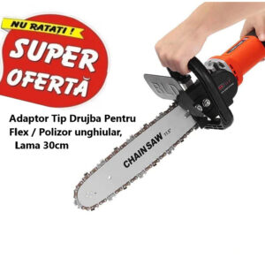 Adaptor Tip Mini Drujba 11.5 inch Pentru Flex sau Polizor Unghiular, Lama 30 cm, 033BSL