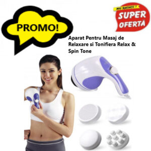 Aparat Pentru Masaj de Relaxare si Tonifiera Relax & Spin Tone, 0250ZD