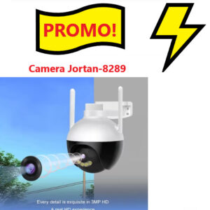 Camera IP WIFI Jortan-PRO JT-8289 3MP, Viziune Nocturna, Audio Bidirectional, Conectivitate Wireless. 0500zd