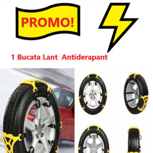 Cataramă dublă pentru anvelope de zăpadă pentru mașină Lanțuri antiderapante reglabile, 0140