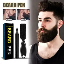 Kit Perie si Creion Pen Beard, Pentru Contur si Umplere, Pentru Barba sau Mustata, 0100ZD