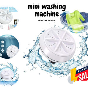Mini Masina de Spalat Portabila Ultrasonica, Turbine Wash, 0100ZD
