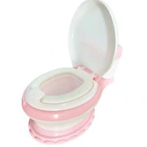 Olita Educationala Tip Toaleta Smiley, Alb-Roz