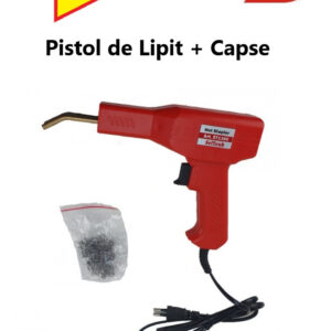 Pistol Profesional Pentru lipit/sudat plastic + Cadou Set Capse