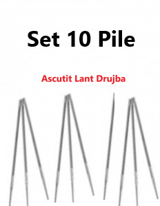 Set 10 pile ascutit lant drujba, diametru 3.5m, lungime 200 mm