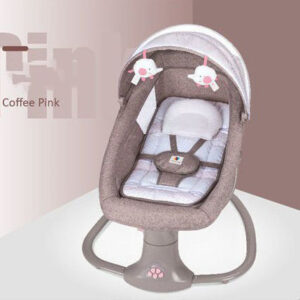 Balansoar 8105, Roz Prafuit, Balansoar Electric Bebe, 3in1, balansare automata, bluetooth, bara de activitati, usb, melodii incorporate, 03800BBY