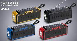 Boxa portabila bluetooth, usb, incarcare solara pentru lanterna 0400 OTAI