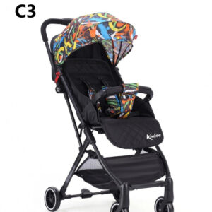 Carucior C3 Colorat Tip Troller, Sport Compact si Pliabil, Carucior Kinlee, Sport Tip Troller, 02900BBY