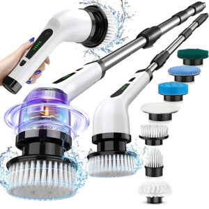 Perie Electrica Rotativa, 7 in 1, Capete interschimbabile, 2 viteze reglabile