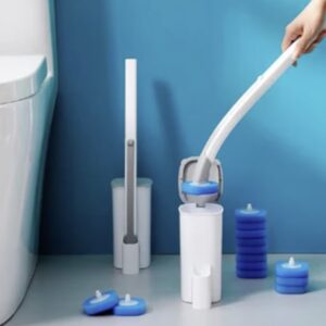Perie pentru toaleta, Design premium, Alb
